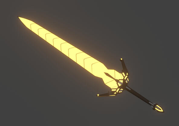 Neon Sword ( Used Refrence )